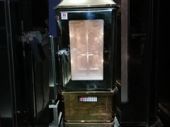 Four de rôtissoire d'air chaud avec la fonction de nettoyage